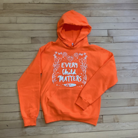 Every Child Matters Hoodie | Anishinaabe Florals
